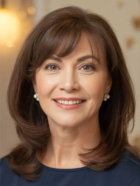 Layered Women's Full Lace Human Hair Wigs