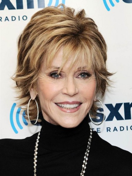 Jane Fonda Human Hair Lace Front Wigs