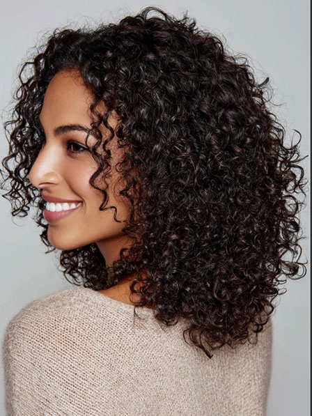 100% Human Hair Lace Front Curly Women Wigs