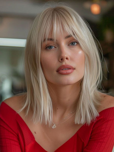 Lace Front Blonde Human Hair Wigs