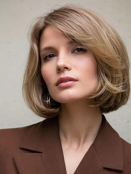 Glueless Lace Front Blonde Human Hair Wigs for Everyday