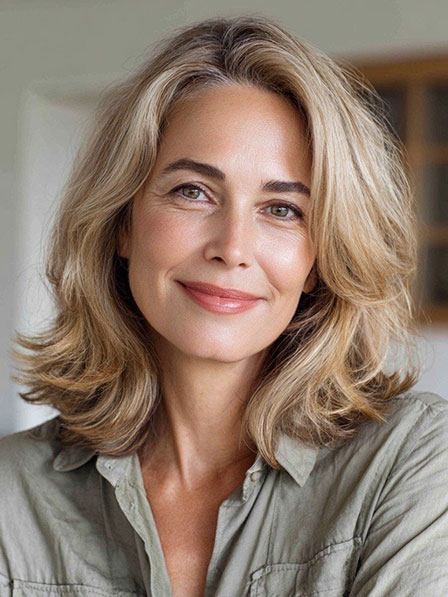 Shoulder Wavy Lace Front Remy Human Hair Wigs