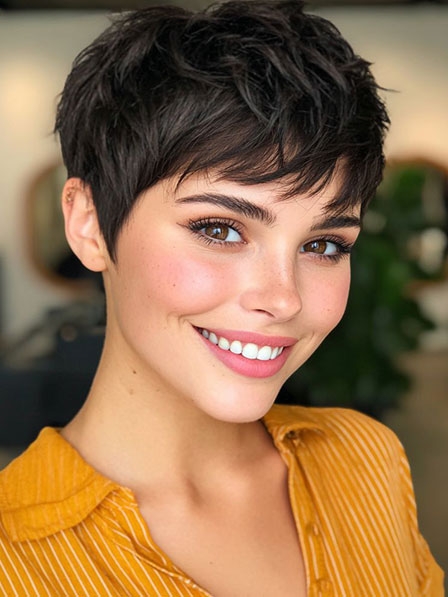 Pixie Cut Real Hair Wigs New Arrivals For Everyday