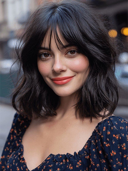 Voluminous Wavy Easy Style Lace Front Human Hair Wigs