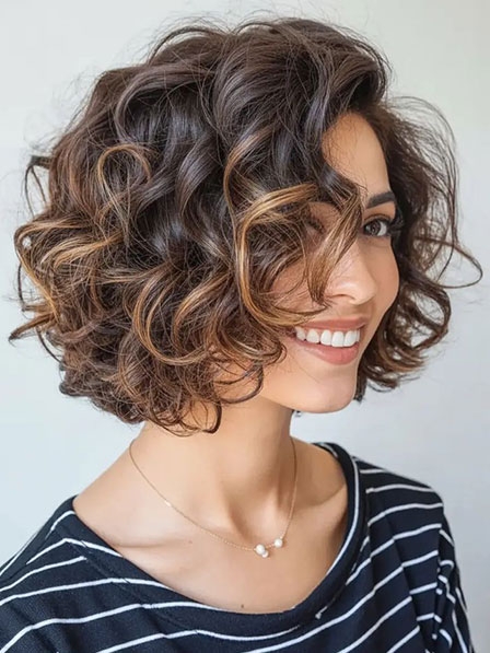 High Quality Remy Hair Curly Lace Front Monofilament Wigs