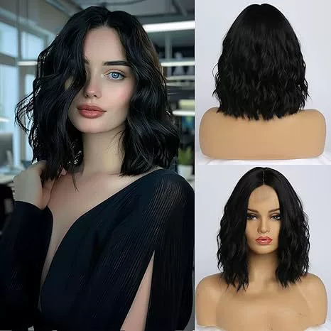 Black Full Lace Fashion Bob Wigs for Women