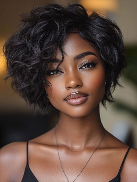 Full Lace Synthetic Wigs for Black Women 2025