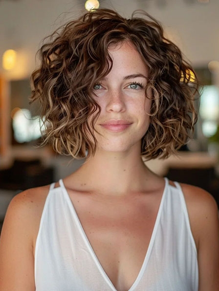 Gorgeous Looking Curly Synthetic Hair Wigs Full Lace