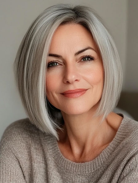 Ladies Full Lace Synthetic Hair Wigs Without Bangs