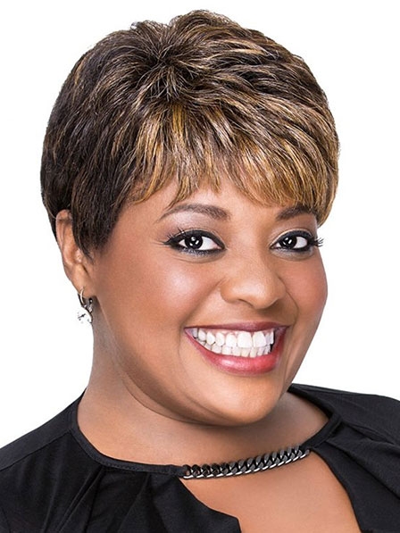 Sherri Shepherd Short Full Lace Celebrity Wigs