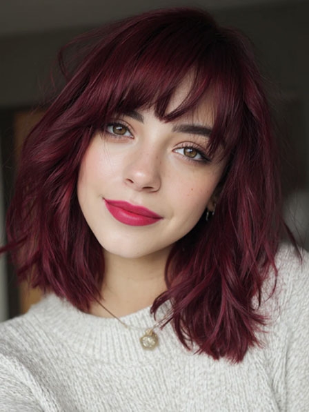 Lace Front Mono Shoulder Length Synthetic Hair Wigs