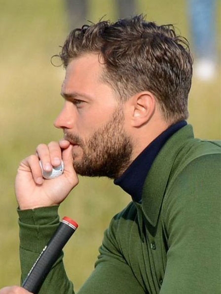 Natural Short Cut Lace Front Real Hair Wigs For Men