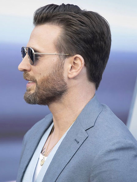 Men's Straight Pixie Cut Human Hair Wigs Lace Front