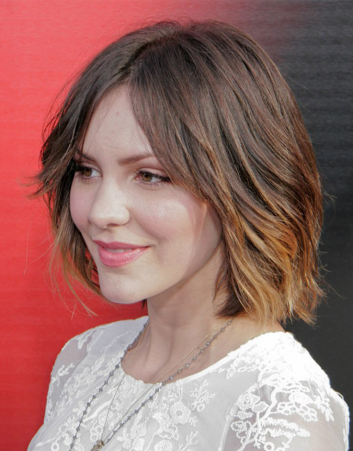 Shoulder Length Wavy Human Hair Wig