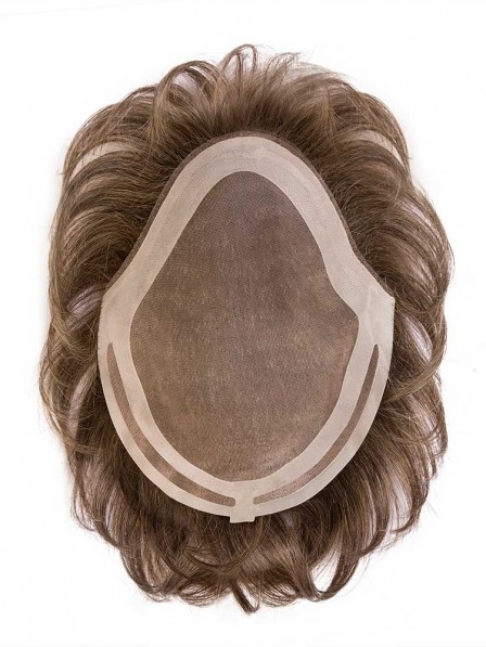 100% Human Hair Hair Toupee for Men
