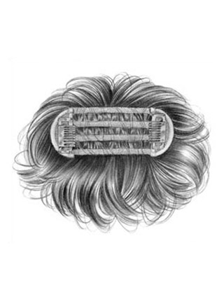 Straight Blonde Human  Hair Comfortable Hair Pieces