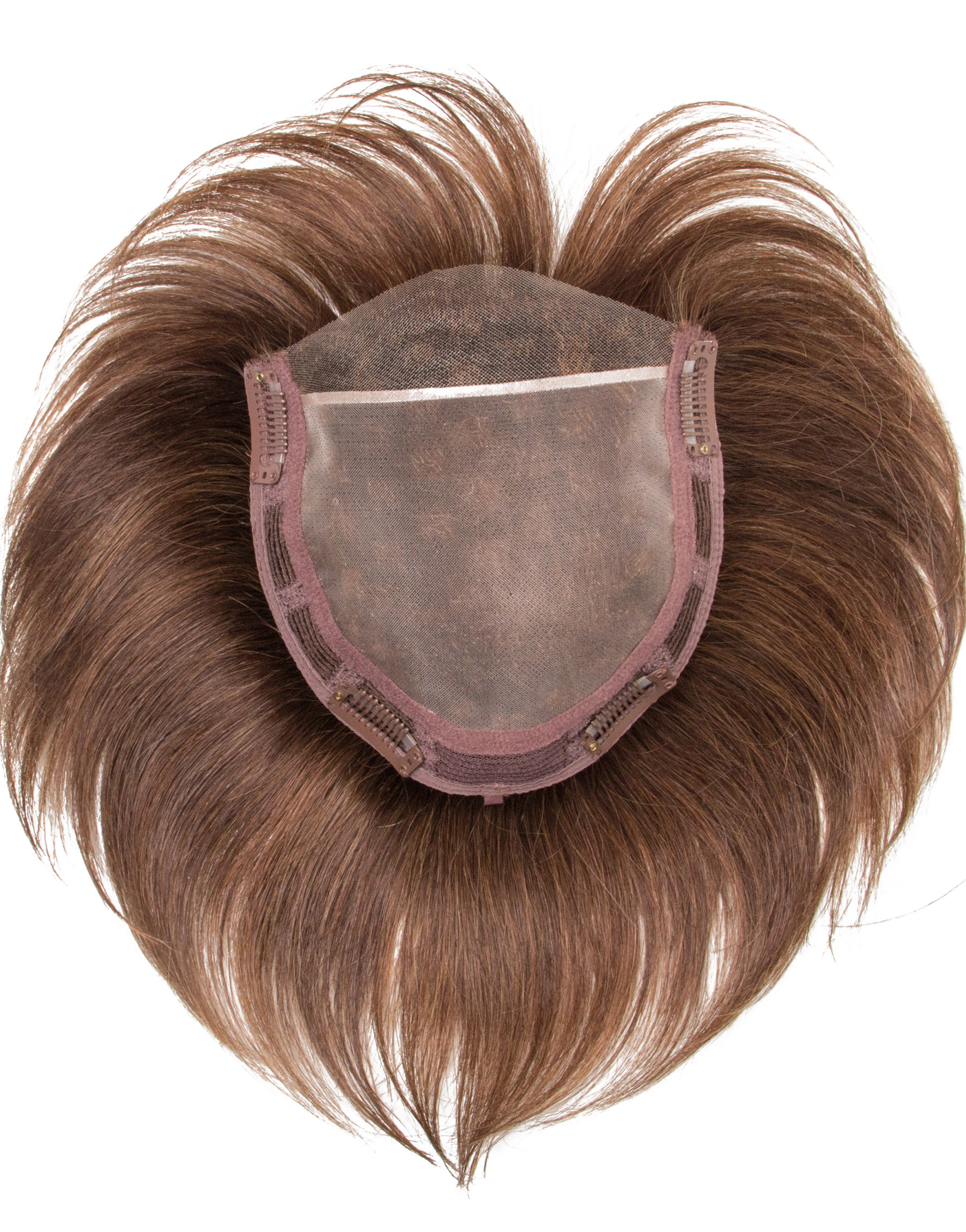 4" Straight 100% Human Hair Full Lace Topper Pieces