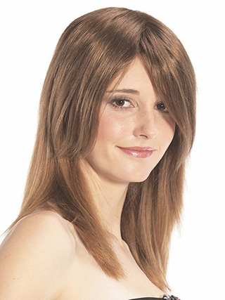 14" Straight 100% Human Hair Pieces Full Lace