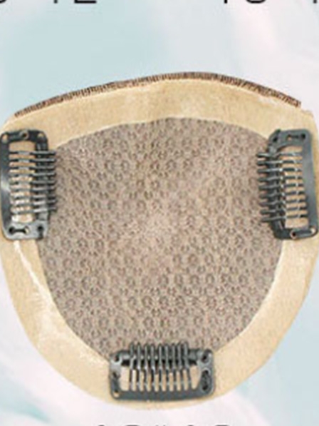 Straight Blonde 100% Human Hair Mono Hair Pieces