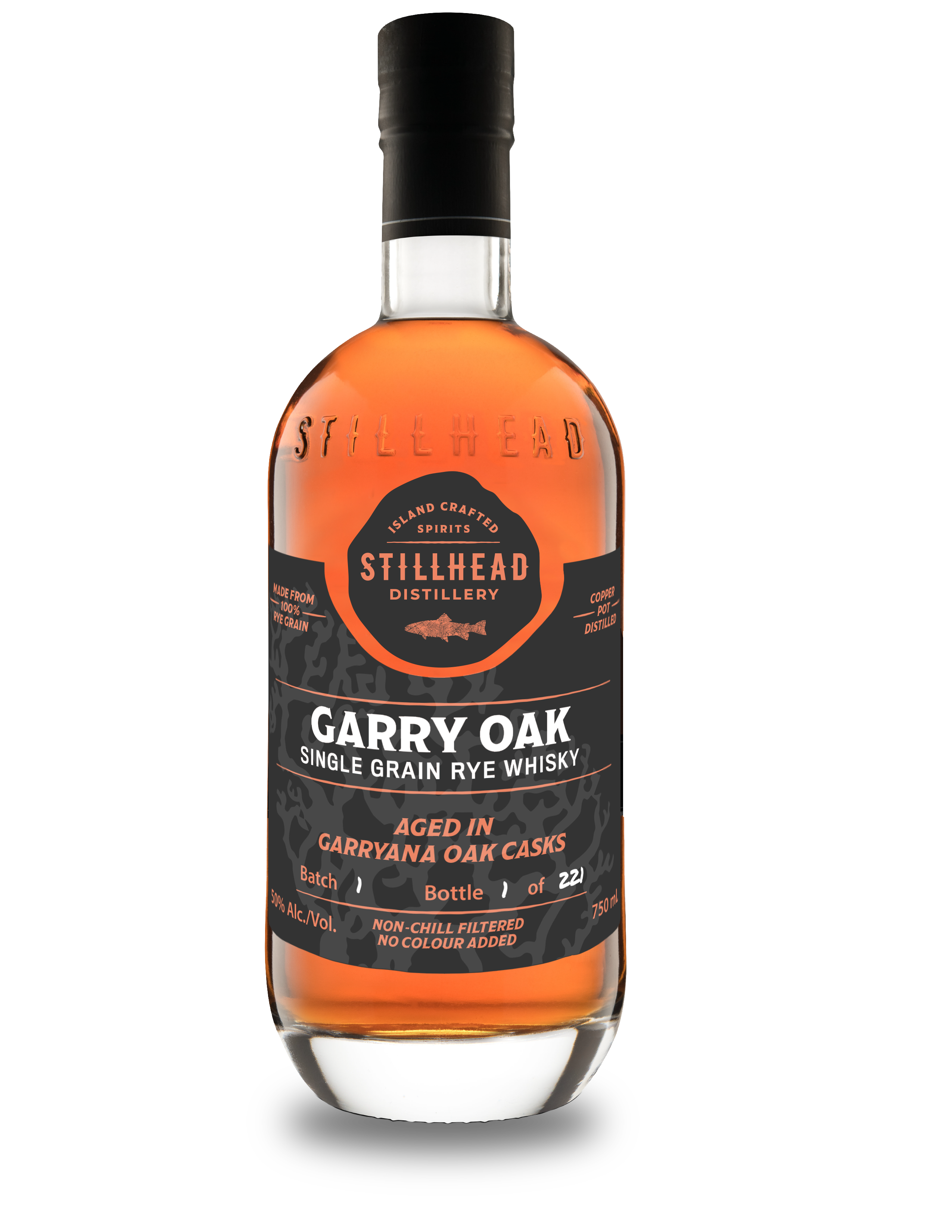 Stillhead Garryana Oak Rye Whisky 750ml 