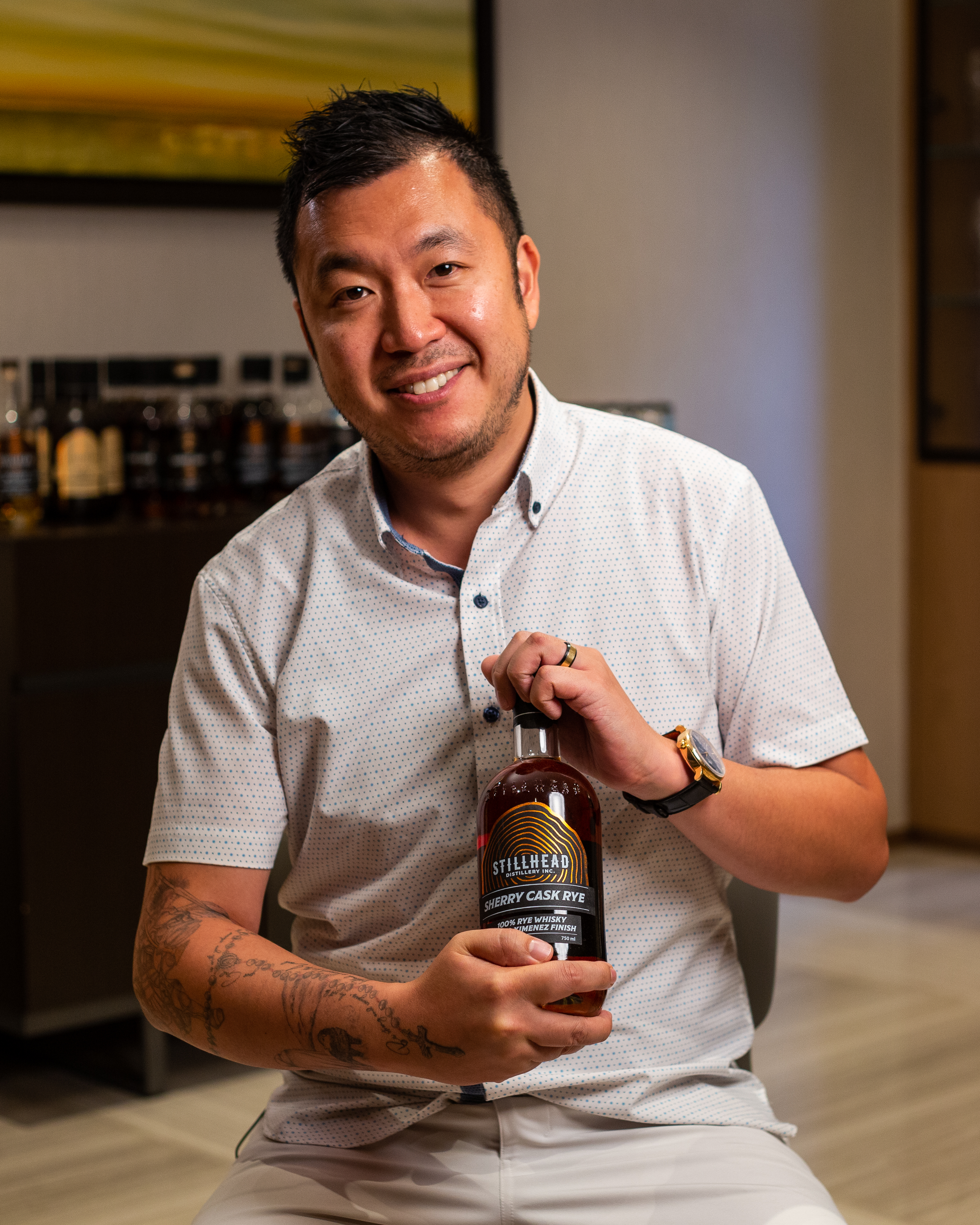 Stillhead PX Sherry Cask Rye Whisky 750ml