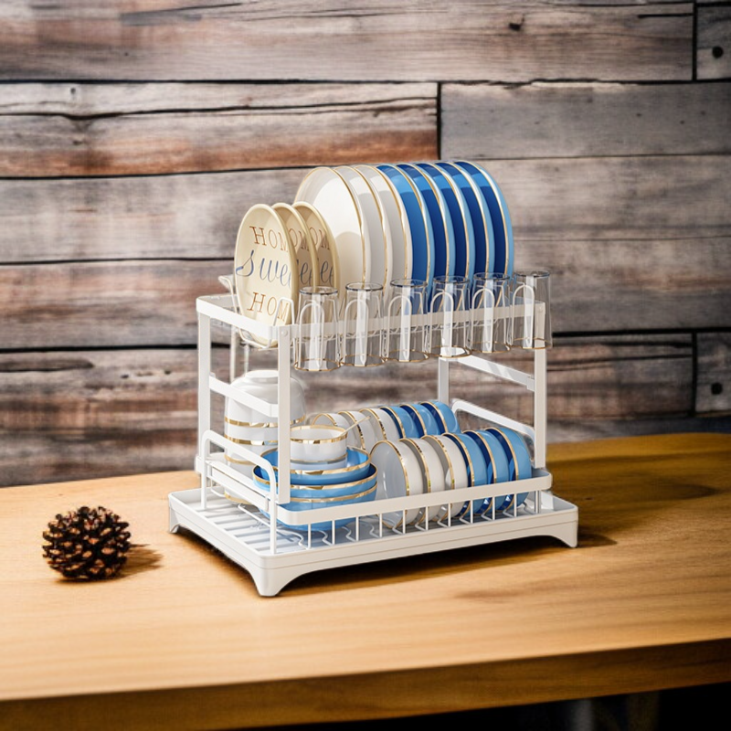 จัดจานได้เป็นระเบียบด้วยที่วางจาน