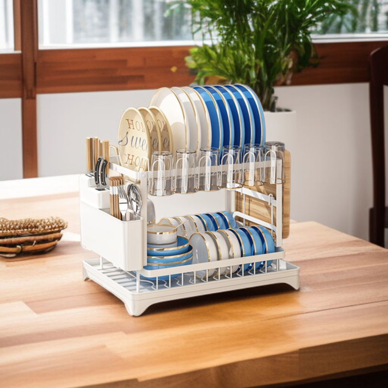 ที่วางจานประหยัดพื้นที่สำหรับบ้านขนาดเล็ก