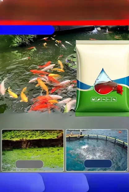 🐟【หนึ่งถุงใช้ได้สิบไร่】ผลิตภัณฑ์บำบัดน้ำสำหรับการเพาะเลี้ยงสัตว์น้ำที่ไม่เป็นอันตรายต่อปลาและกุ้ง💦ผลิตภัณฑ์นี้ประหยัดค่าใช้จ่าย ออกฤทธิ์เร็ว และทำให้น้ำสะอาดได้อย่างรวดเร็ว