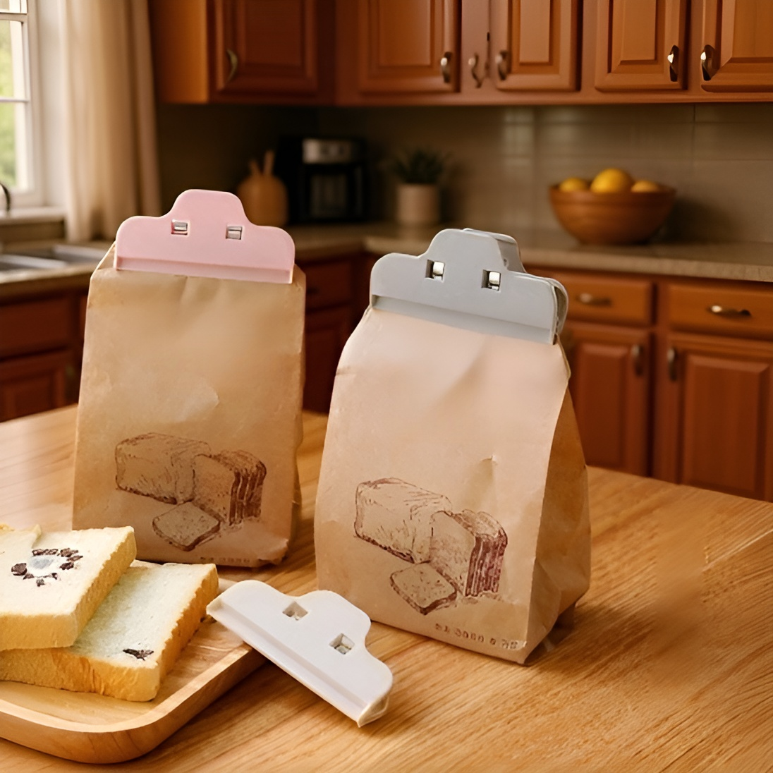 คลิปปิดผนึกสำหรับถุงแช่แข็ง