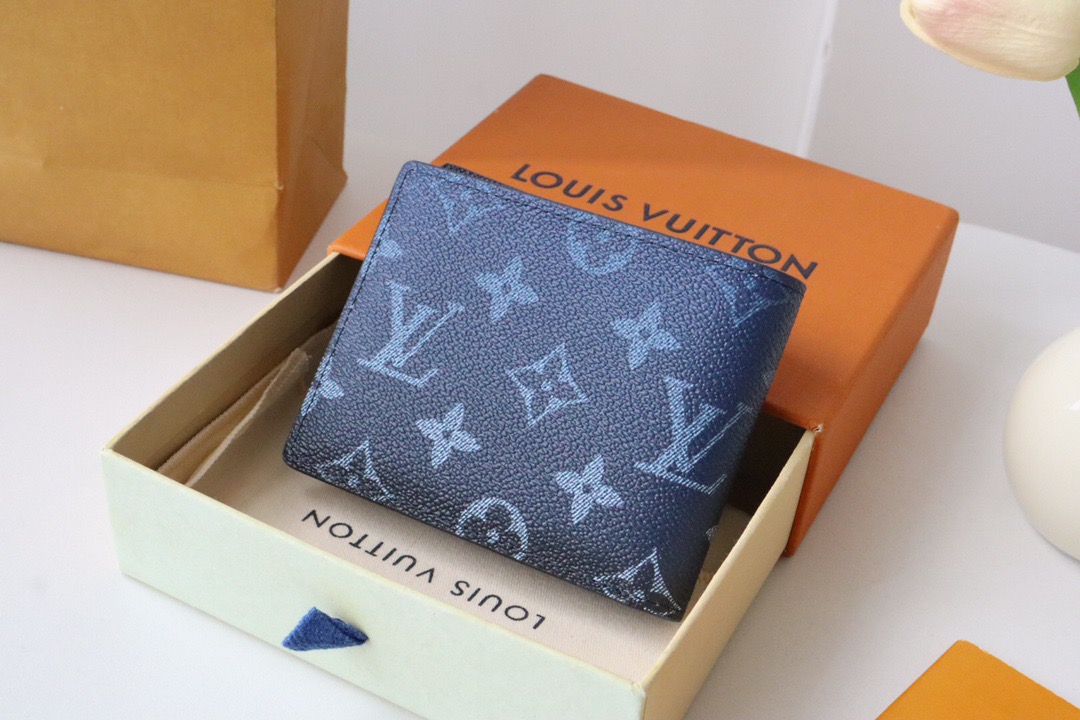 日本完売【LV】 Damier Rush  お財布 M11547財布
