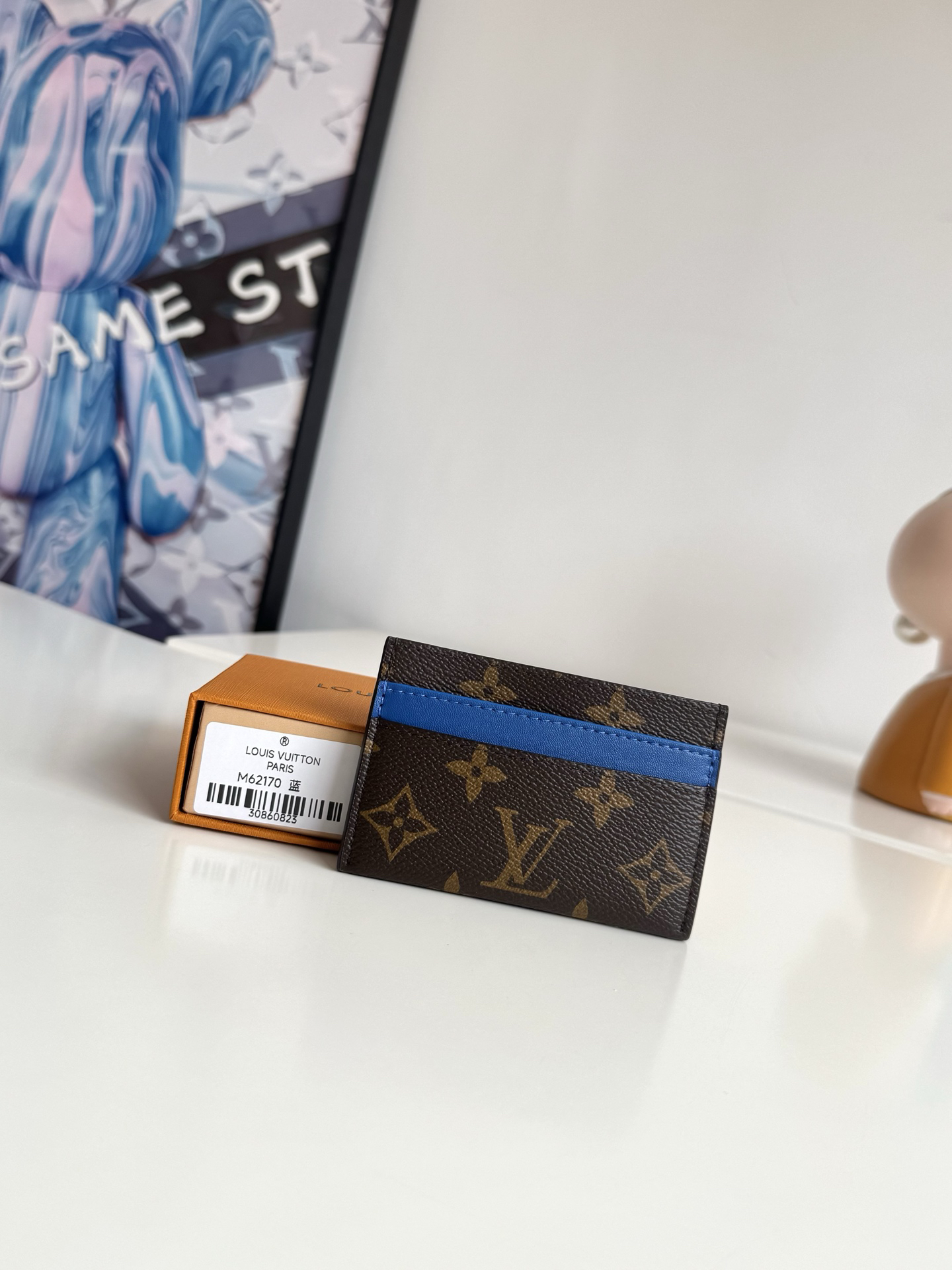 スタイリッシュ モノグラム・エクリプス コンパクトカードケース