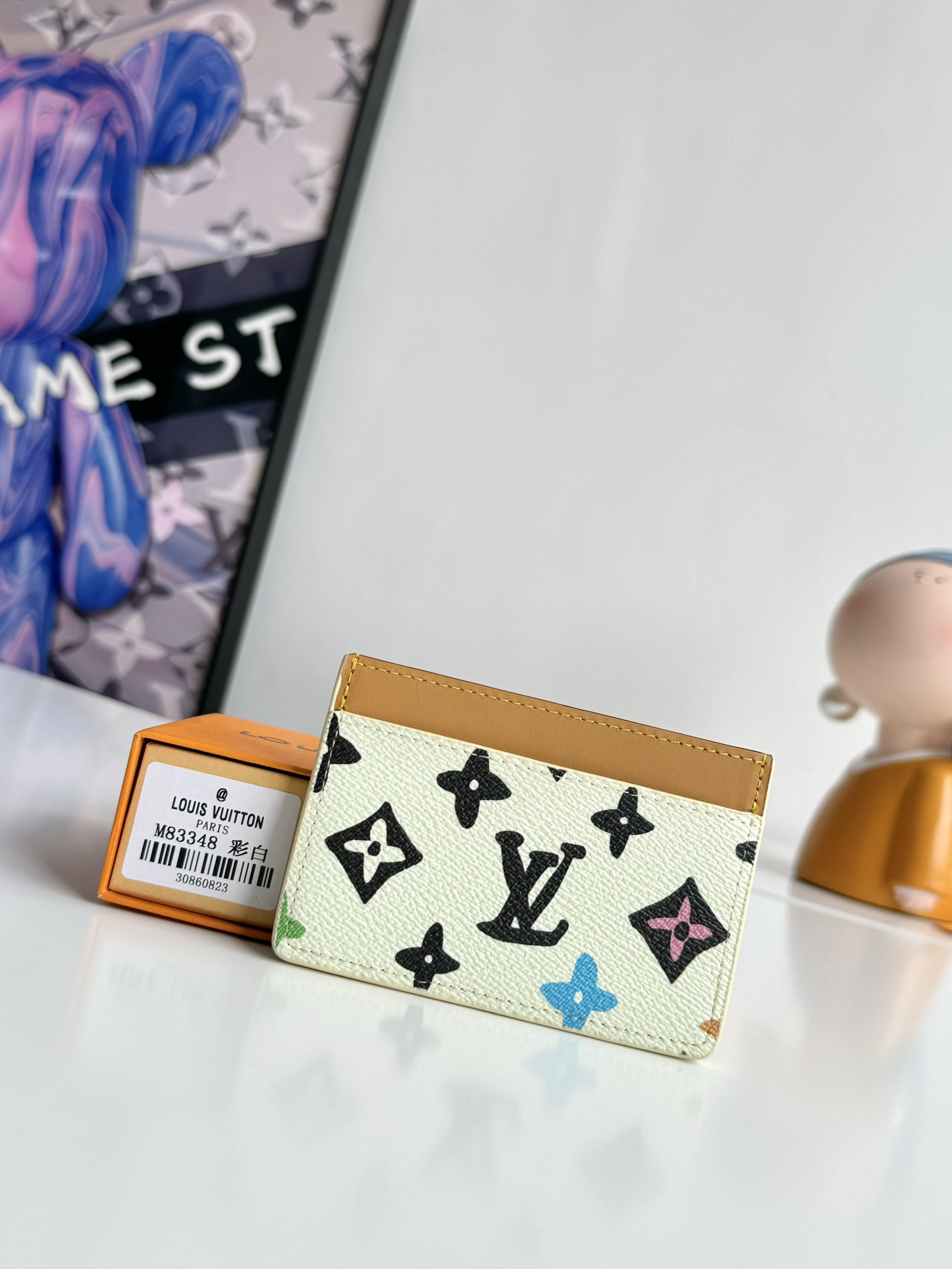 マルチカラー × ホワイト タイラーコラボ カードケース