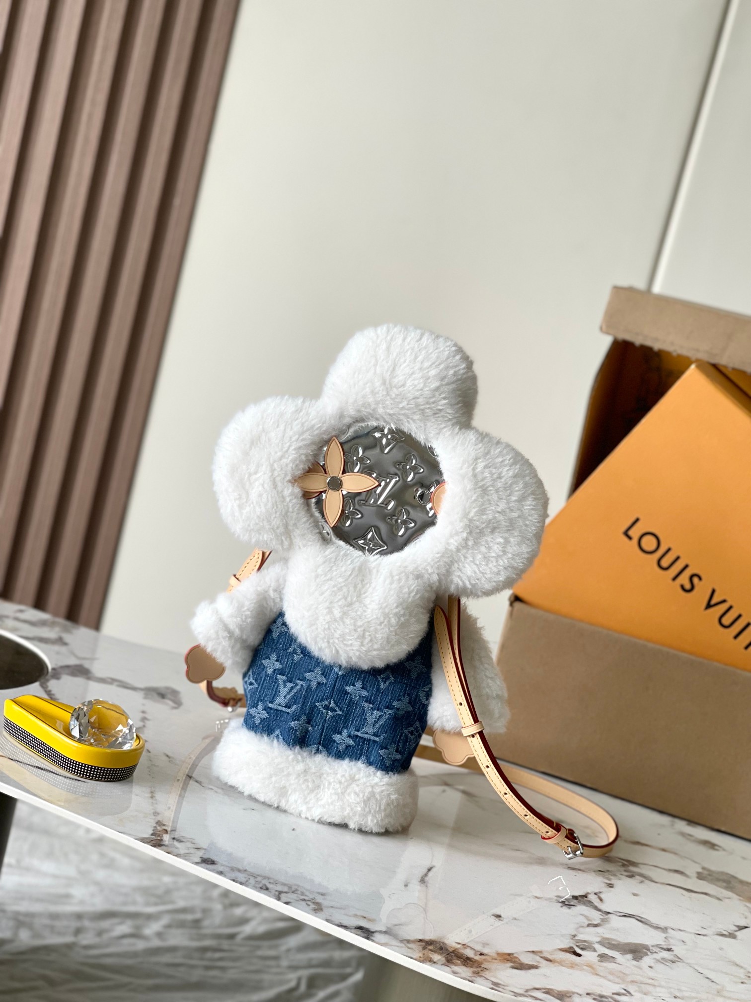 LOUIS VUITTON Ski Vivienne バックパック メリノウール デニム スペシャルエディション ルイヴィトン