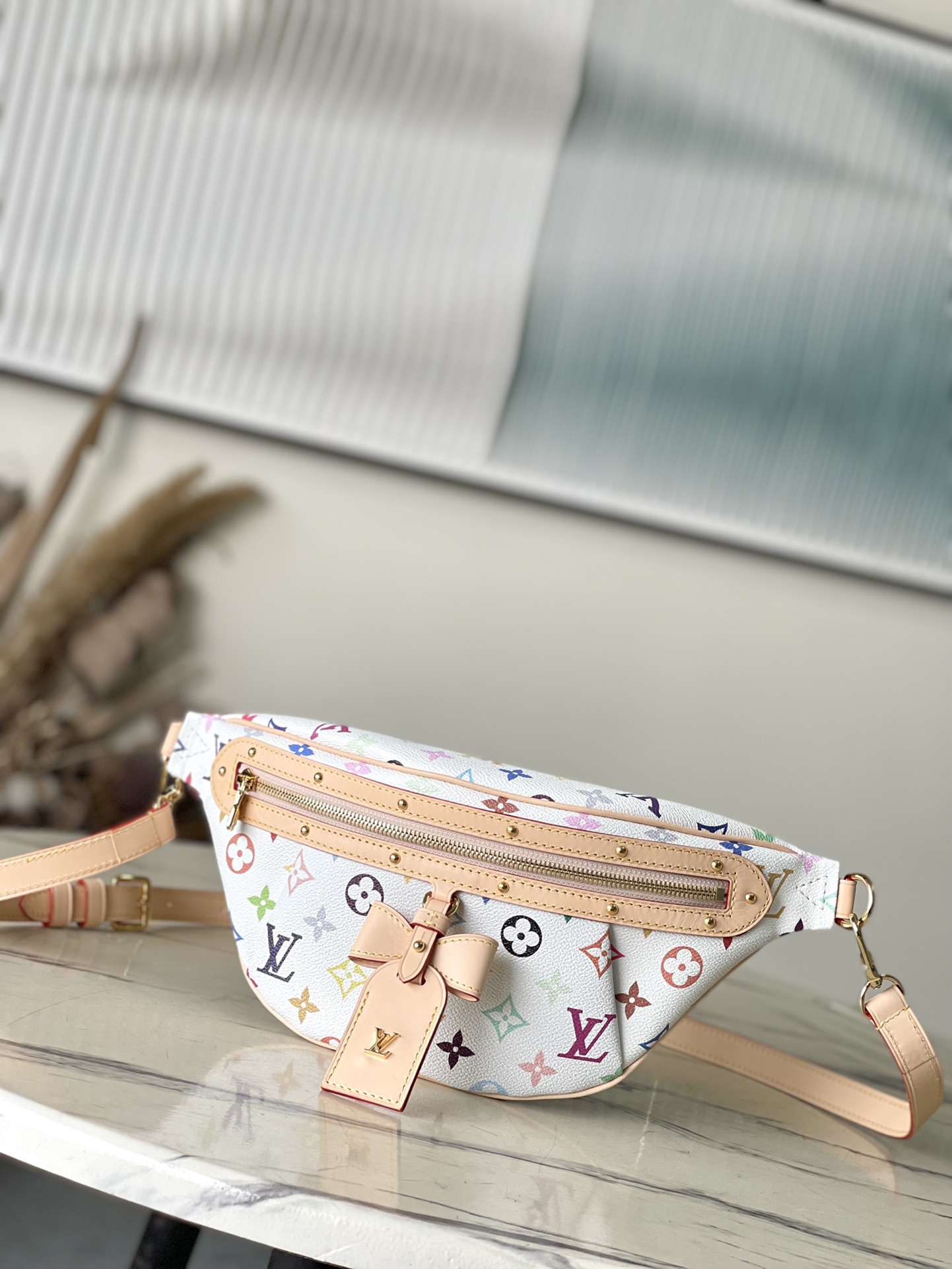 LOUIS VUITTON ウエストバッグ モノグラムマルチカラー 村上隆コラボ リイシュー ルイヴィトン