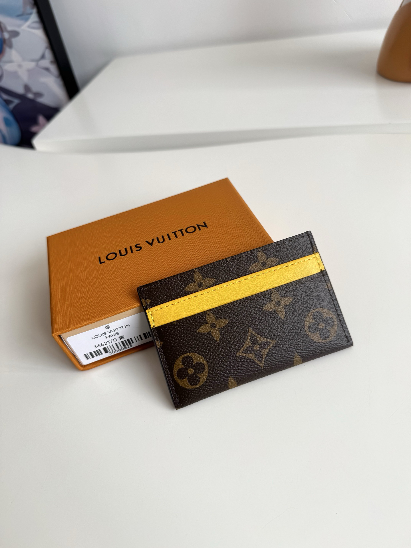 スタイリッシュ モノグラム・エクリプス コンパクトカードケース