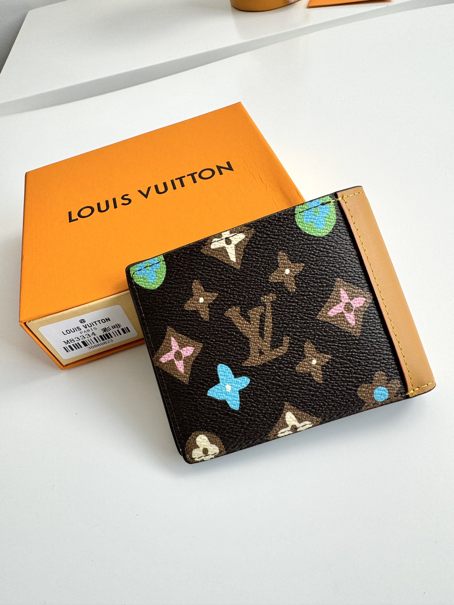 彩クリーブ 独占実拍！Monogram Craggy キャンバスの Multiple ウォレット