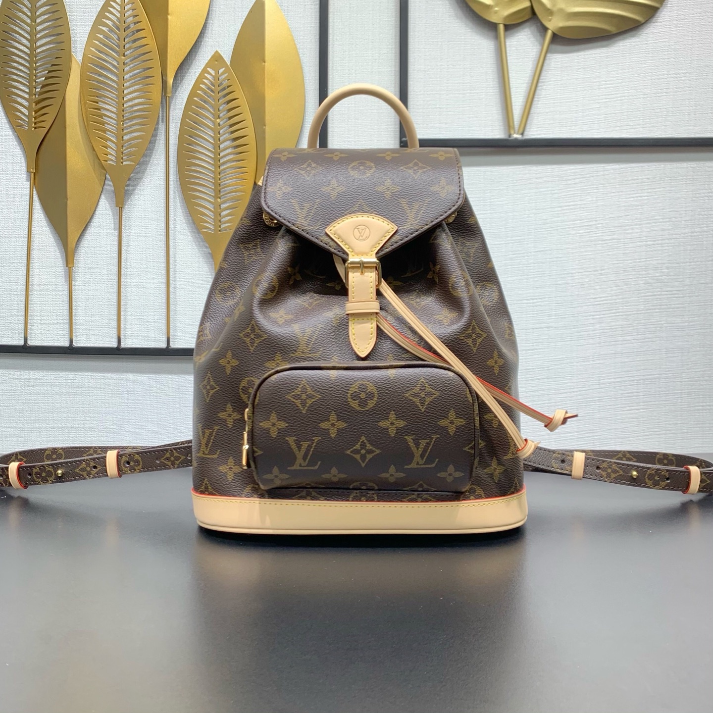 LOUIS VUITTON Montsouris PM モノグラム リュックサック ルイヴィトン