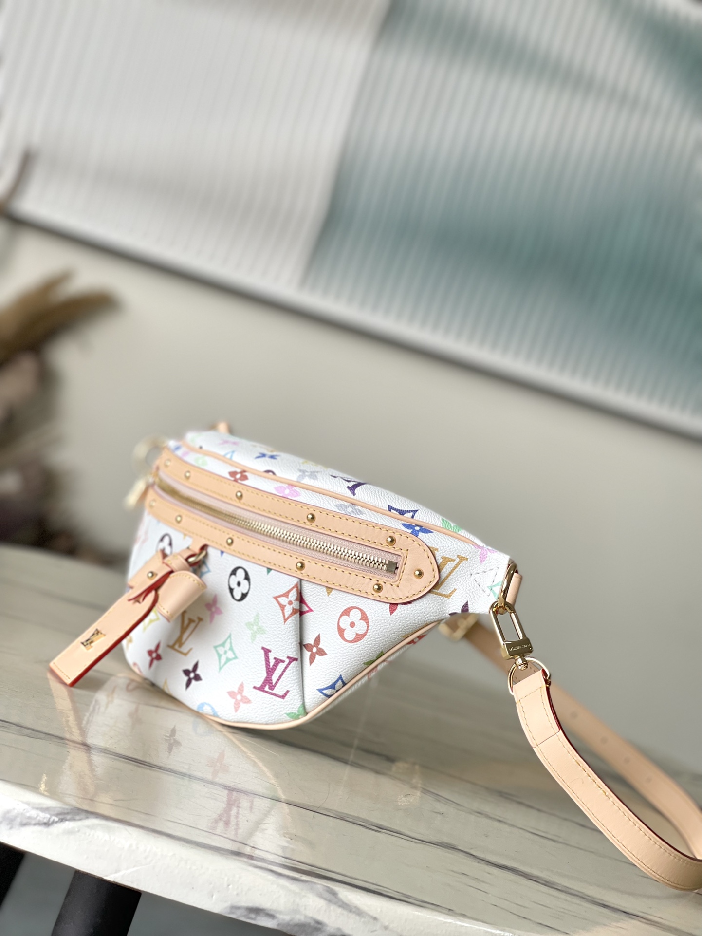 LOUIS VUITTON ウエストバッグ モノグラムマルチカラー 村上隆コラボ リイシュー ルイヴィトン