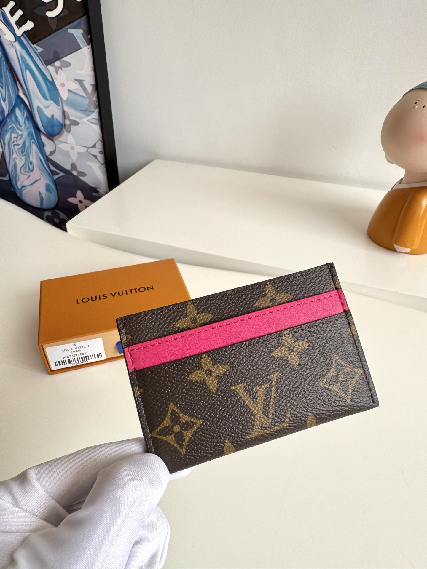 モノグラムエクリプス カードケース ローズ コンパクト