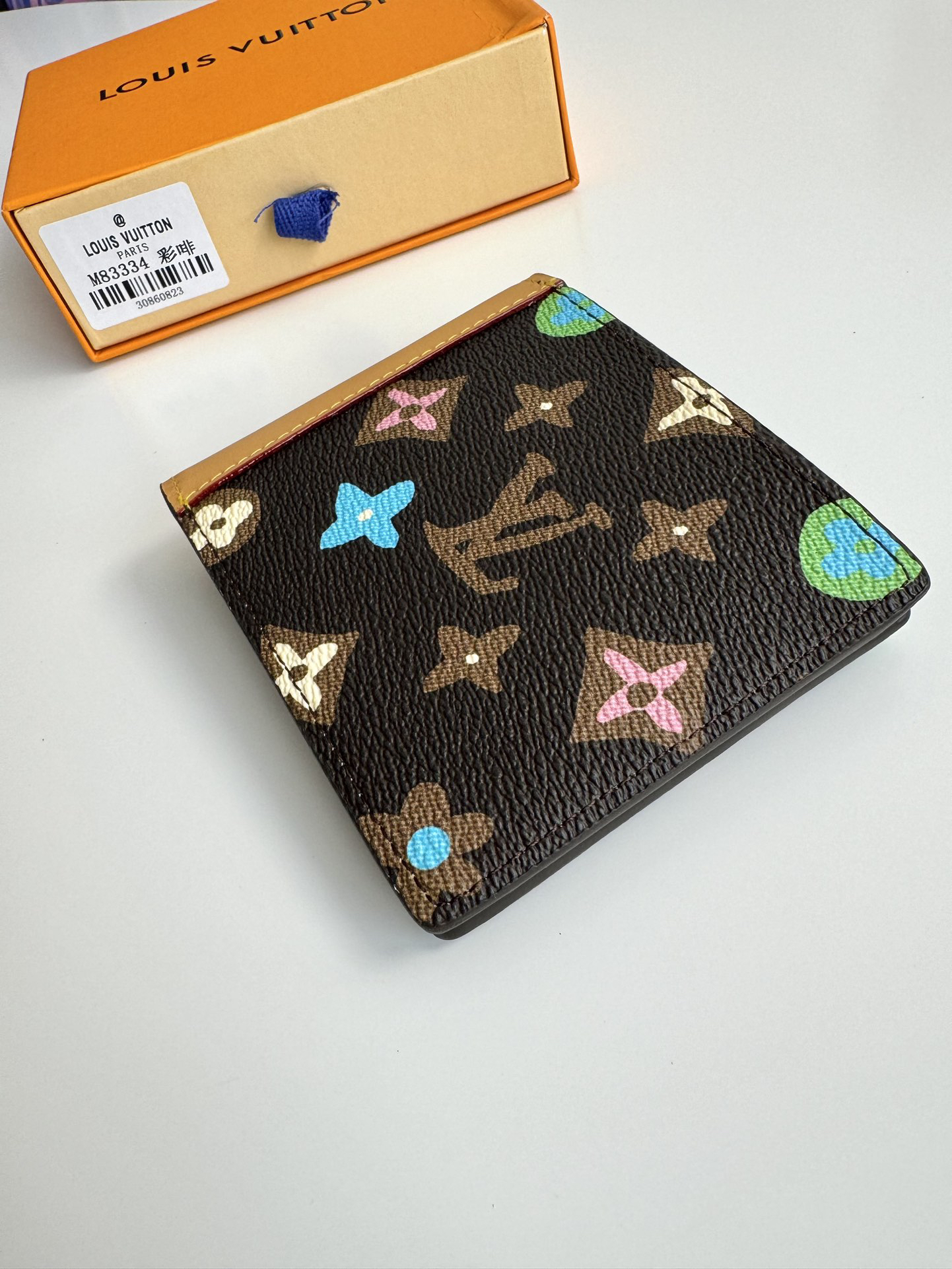 彩クリーブ 独占実拍！Monogram Craggy キャンバスの Multiple ウォレット