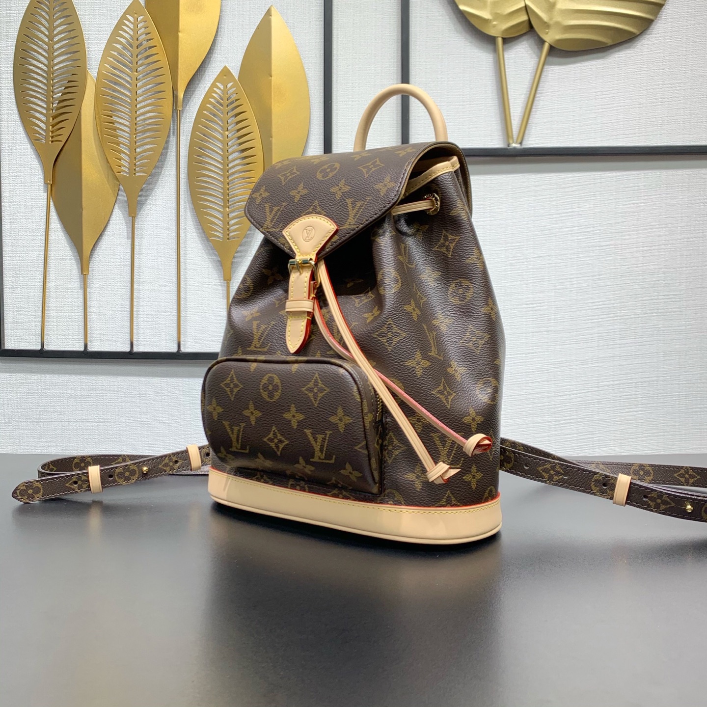 LOUIS VUITTON Montsouris PM モノグラム リュックサック ルイヴィトン