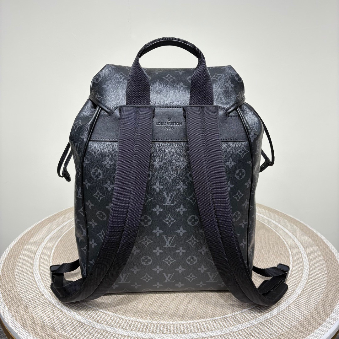 LOUIS VUITTON Montsouris バックパック モノグラムエクリプス ブラック クロスボディバッグ ルイヴィトン