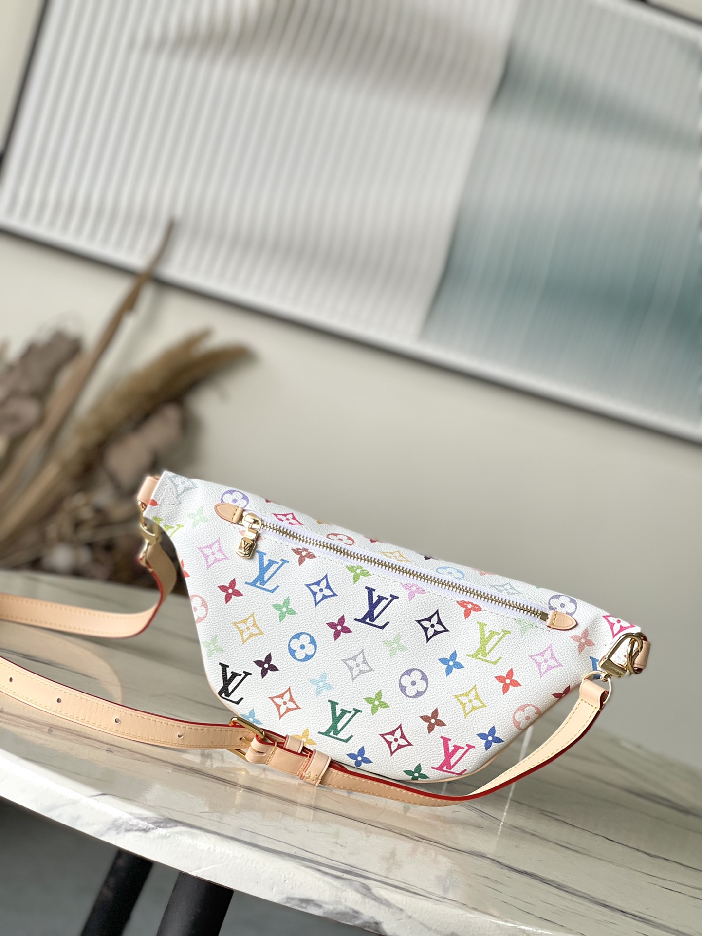 LOUIS VUITTON ウエストバッグ モノグラムマルチカラー 村上隆コラボ リイシュー ルイヴィトン