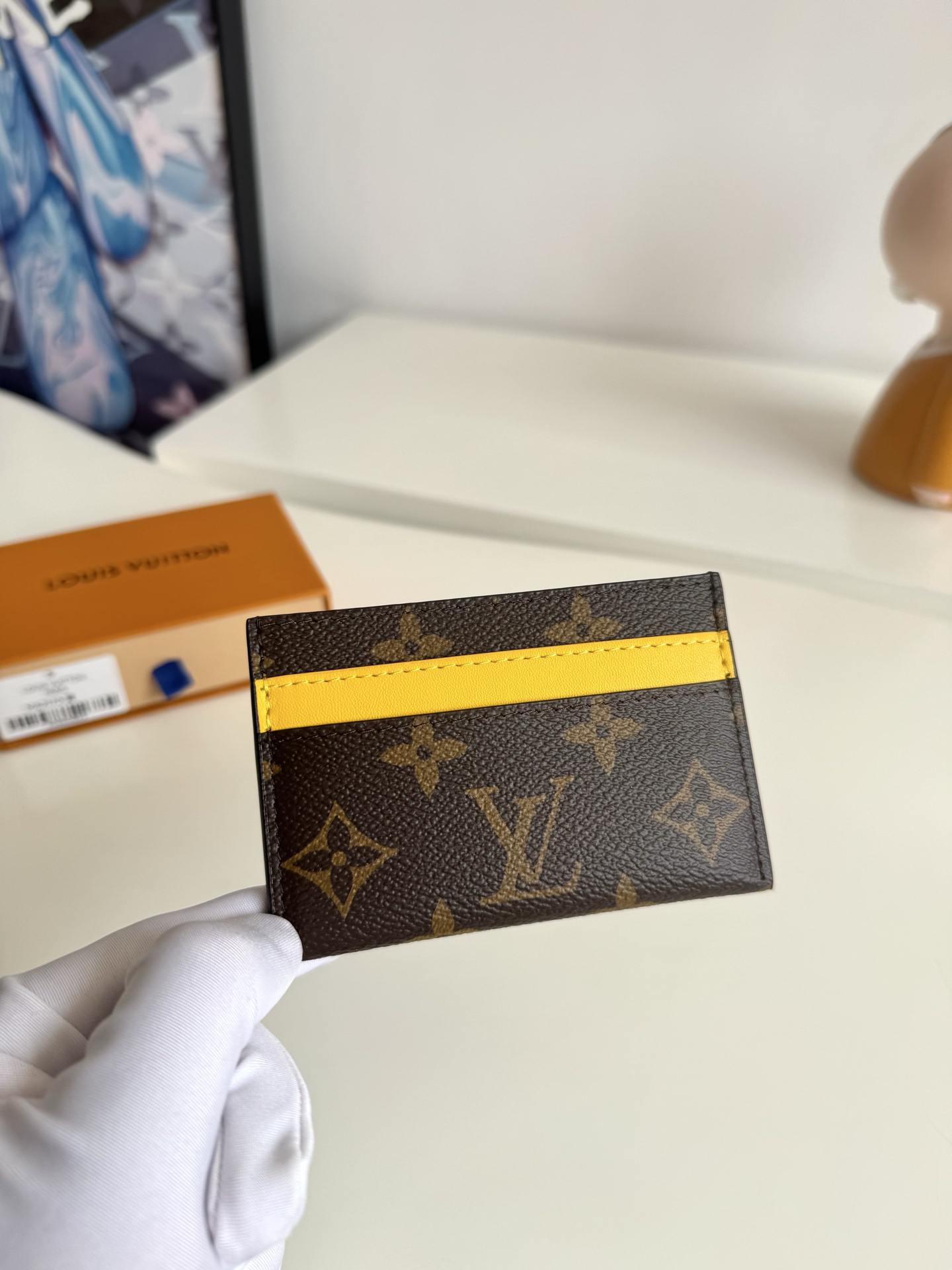 スタイリッシュ モノグラム・エクリプス コンパクトカードケース