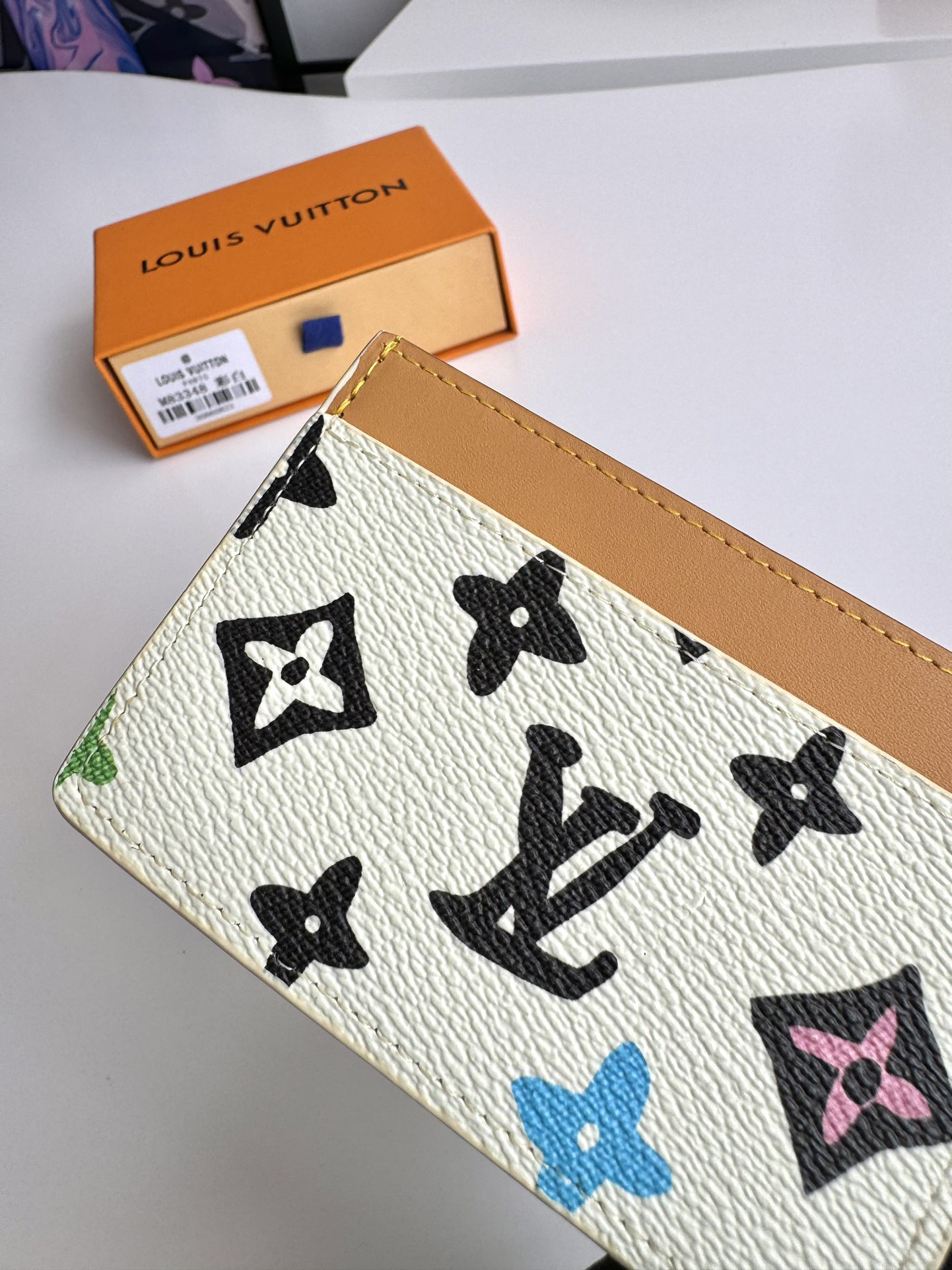 マルチカラー × ホワイト タイラーコラボ カードケース