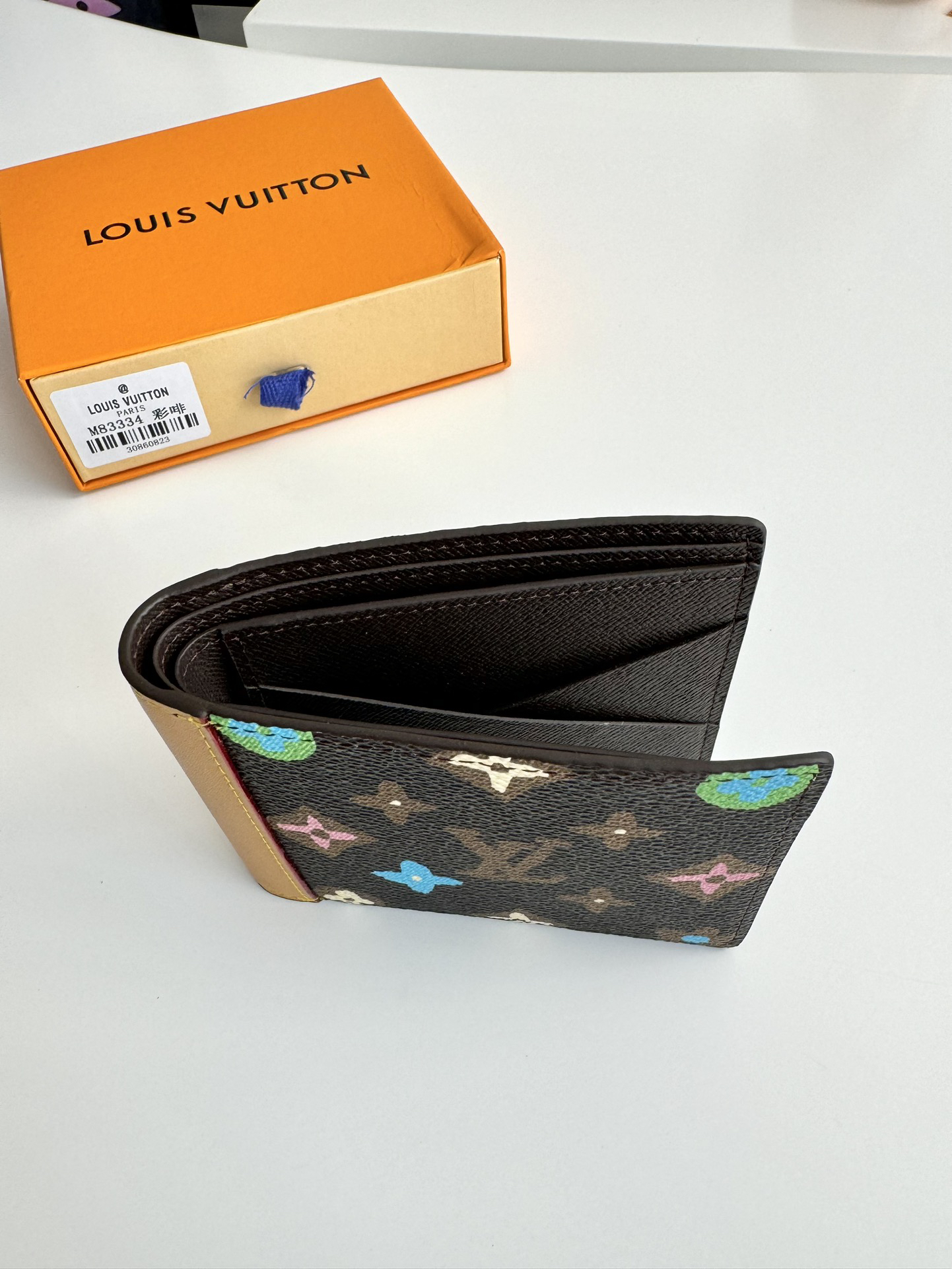 彩クリーブ 独占実拍！Monogram Craggy キャンバスの Multiple ウォレット