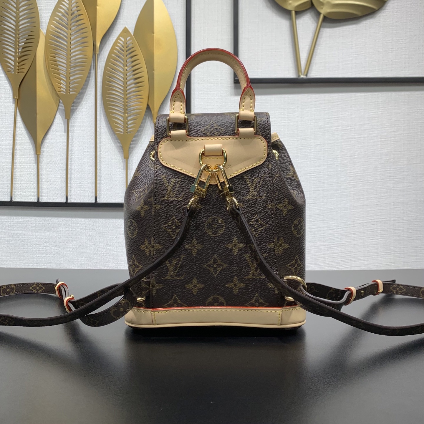 LOUIS VUITTON Montsouris Mini モノグラム ミニリュックサック ルイヴィトン