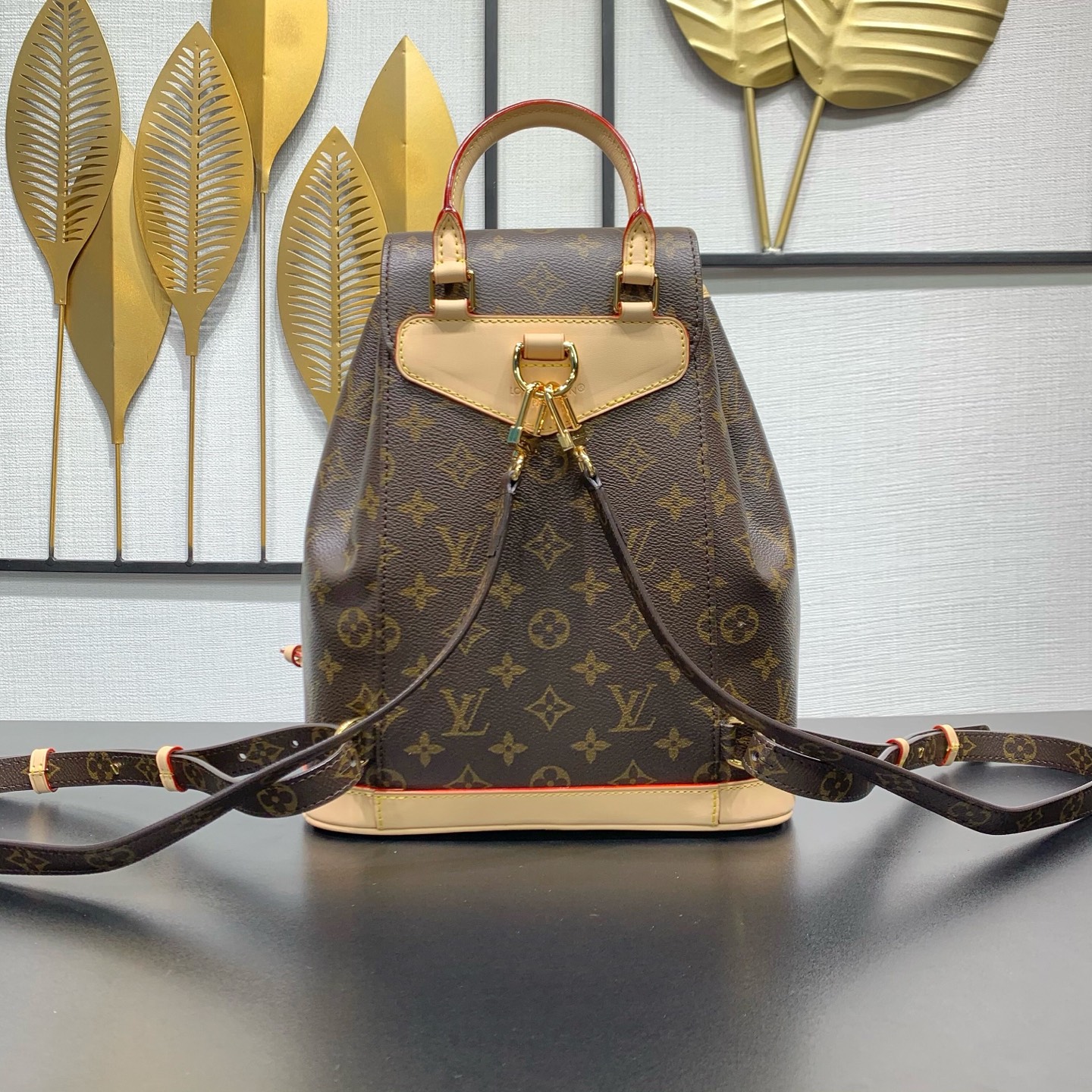 LOUIS VUITTON Montsouris PM モノグラム リュックサック ルイヴィトン