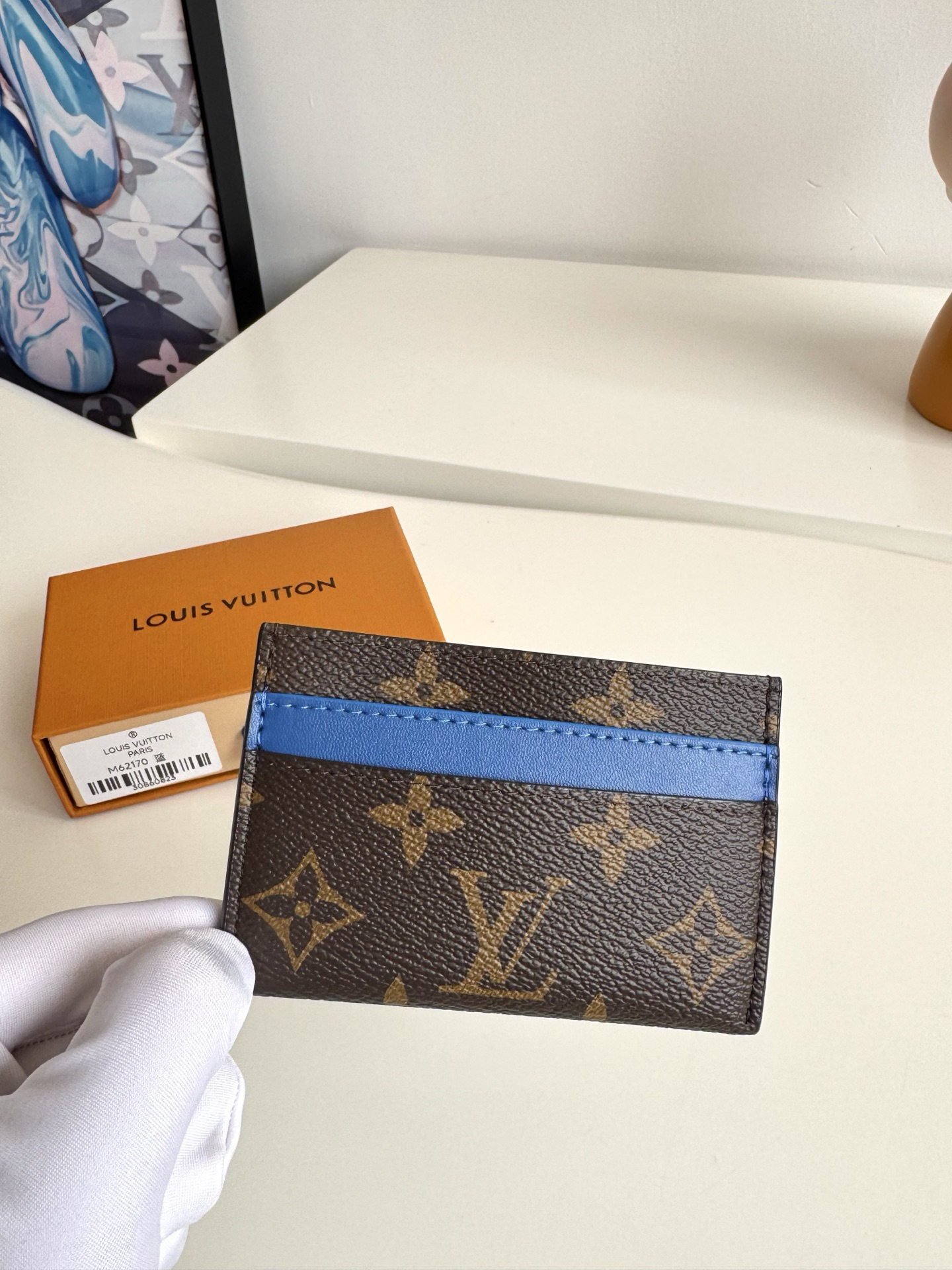 スタイリッシュ モノグラム・エクリプス コンパクトカードケース