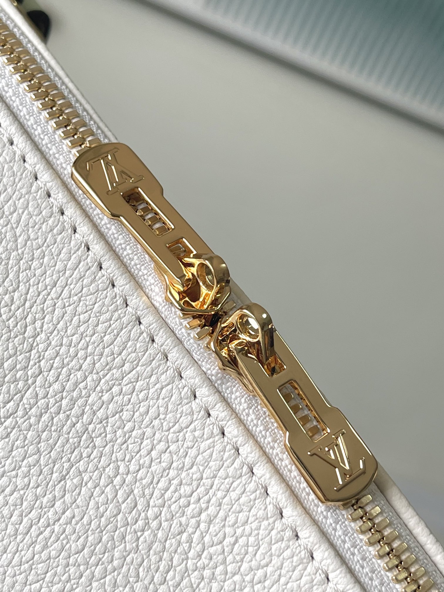 LOUIS VUITTON Express PM キーパールインスピレーション アイボリー / オリンピアブルー ボストンバッグ ルイヴィトン